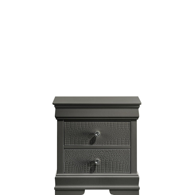 Table de chevet 2 tiroirs Blaze