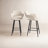 Lake Upholstered Counter Stool with Metal Frame-303832042-308806265
