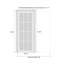 Sliding Pocket Door | ESSENTIAL 1233 White | Kit Rail Hardware | Solid Wood Interior Bedroom Doors-114616484