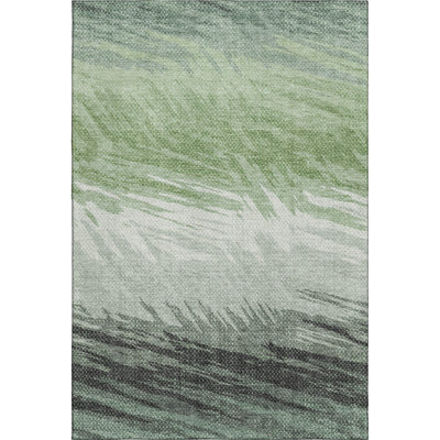 Premium Machine Washable Mayfield AMF2272 Striped Rug