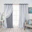 Paire de rideaux obscurcissant avec œillets Fortuna Brockham-88600012-88611968