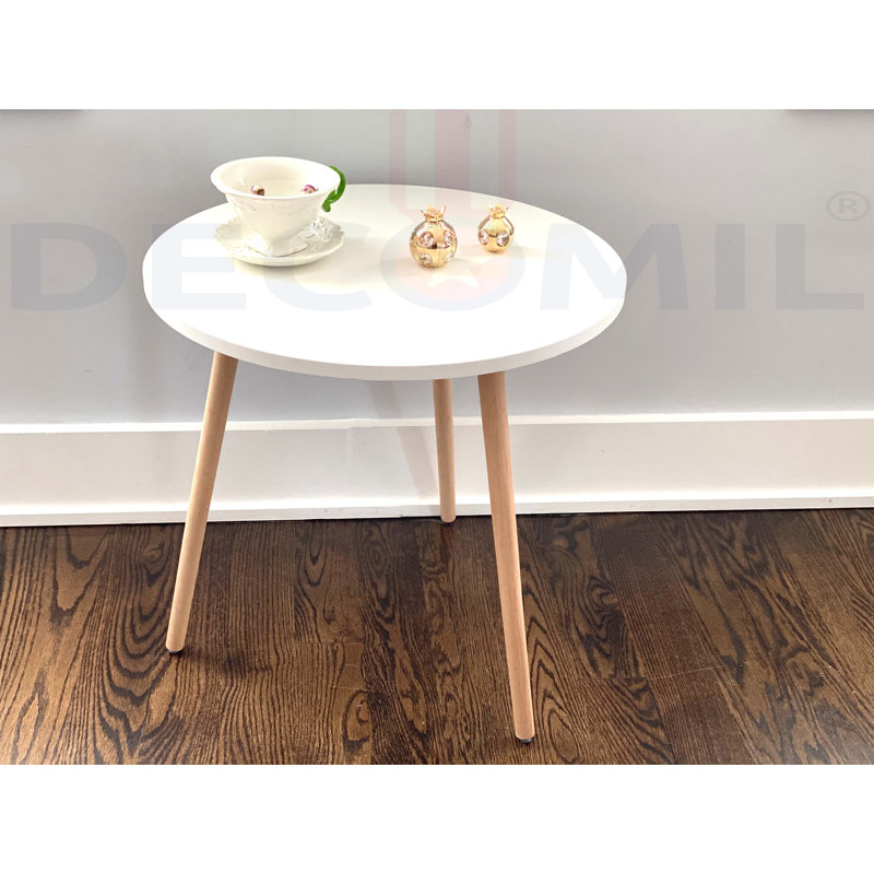 Table de bout Cheryse, Blanc