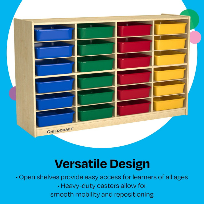 Casier mobile à compartiments avec plateaux