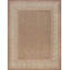 Tapis brun / crème à imprimé animal-1544160627
