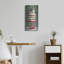  «Support à gâteaux écureuils à pois» par Heather Gauthier, art mural en métal, 12 po x 24 po-1436857925