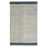 Sunrise Coverlet Hand Knotted Geometric Area Rug in Beige