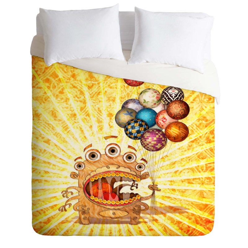 Jose Luis Guerrero Polyester Duvet Cover, King Duvet Cover + 2 King Shams