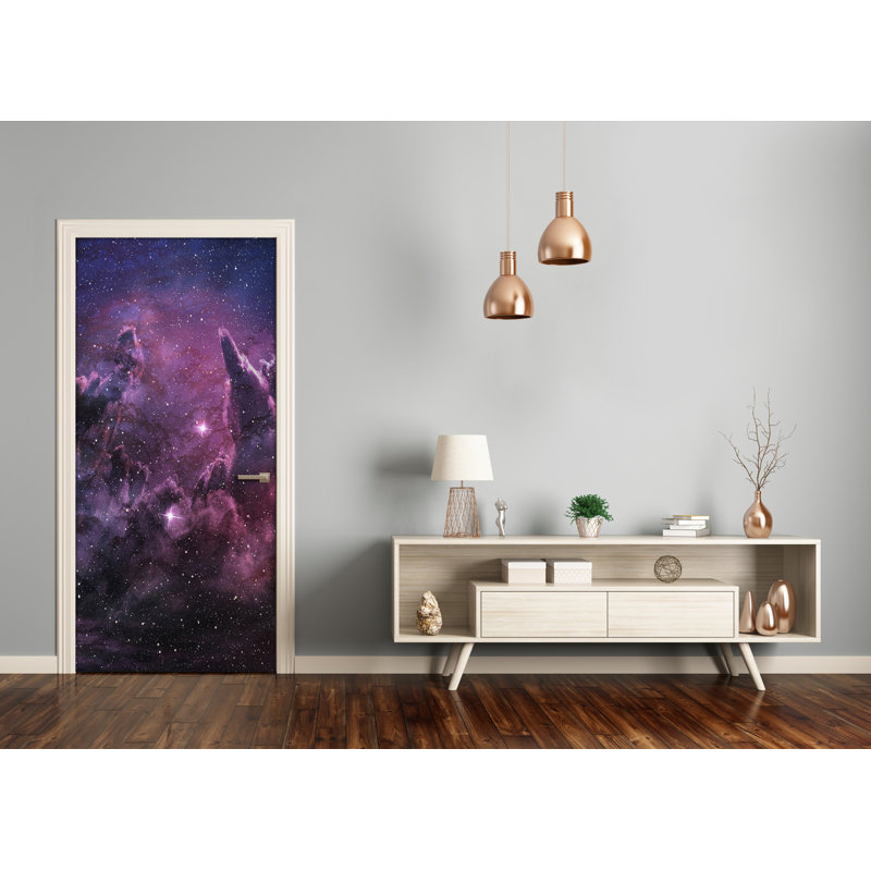 Nebula Door Decal