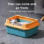 Litière pour chat avec côtés ouverts -1282572126