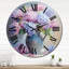 Horloge murale Tender Hydrangea-93383630