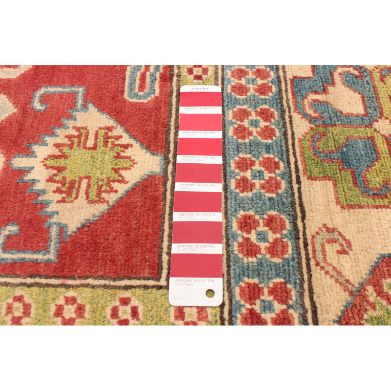 Tapis rouge foncé Finest Ghazni 6 pi 7 po x 9 pi 7 po