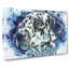 Dalmatian Dog In The Blue In Abstract - Wrapped Canvas Painting-55317340