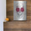 «Skull Roses», art mural en métal-1508403560