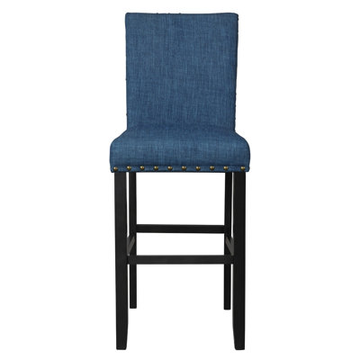 Chaise d'appoint rembourrée en tissu Rizwana