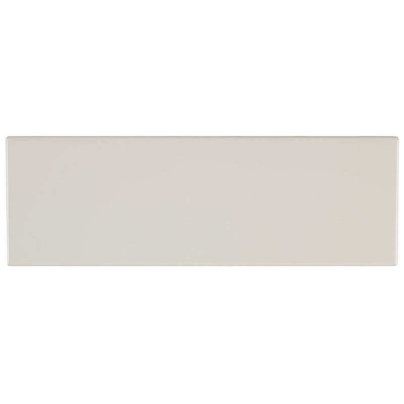 Berkeley 4" x 12" Ceramic Wall & Floor Tile, Gray