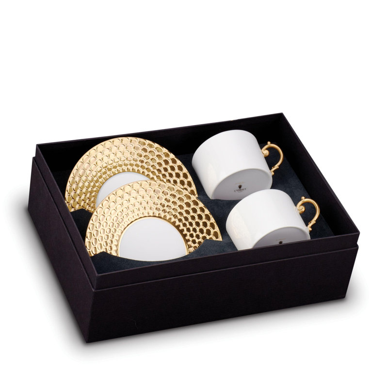 Aegean Tea Cup + Saucer