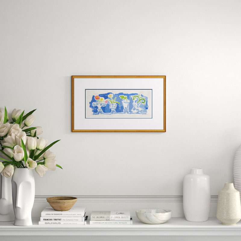 Cottage Vases Giclee Print by Dana Gibson