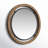 Smita Solid Wood Round Mirror-464503672