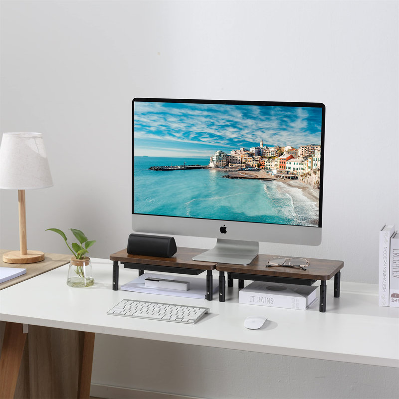 Amidala Manufactured Wood Monitor Stand