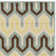 Tapis beige / bleu Kelston