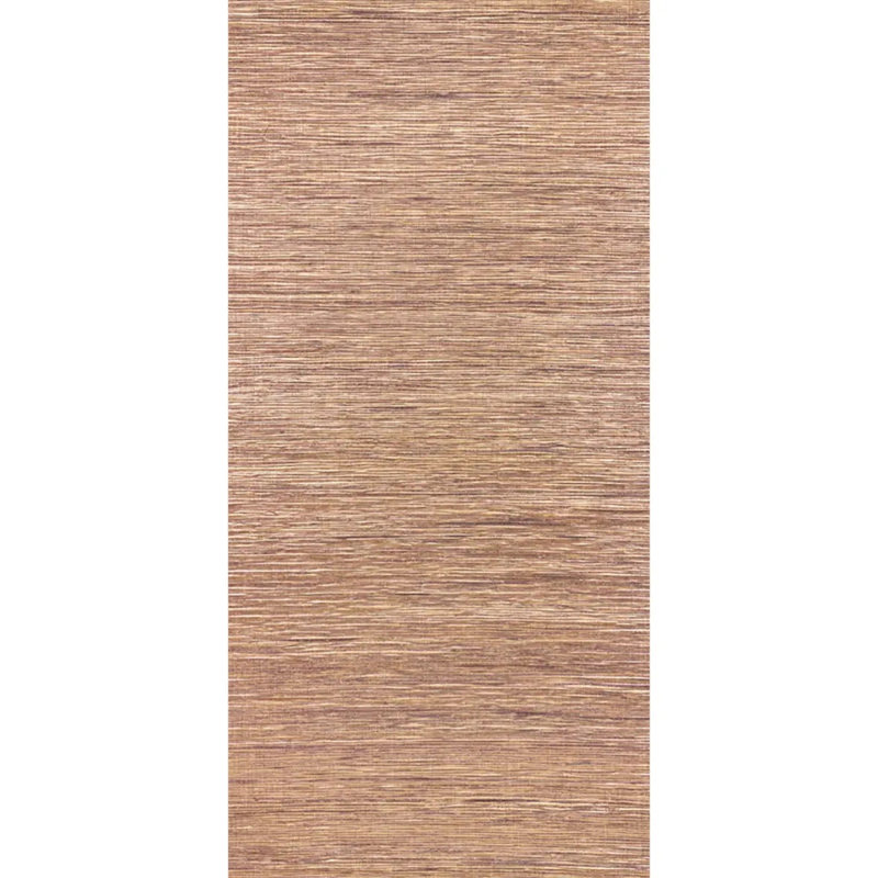 Metallized Flax Wallpaper, Aubergine