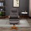 Fauteuil pivotant rembourré Ietske-1870546481