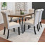 Ensemble de salle à manger, table à manger en épingle à cheveux avec chaises, 4 options de couleur-133692465-114251707