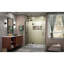 DreamLine Unidoor-X 55 - l 55,5 po x H 72 po sans cadre porte de douche à charnière en bronze huilé - installation murale à droite-17781480-39762353-122568066