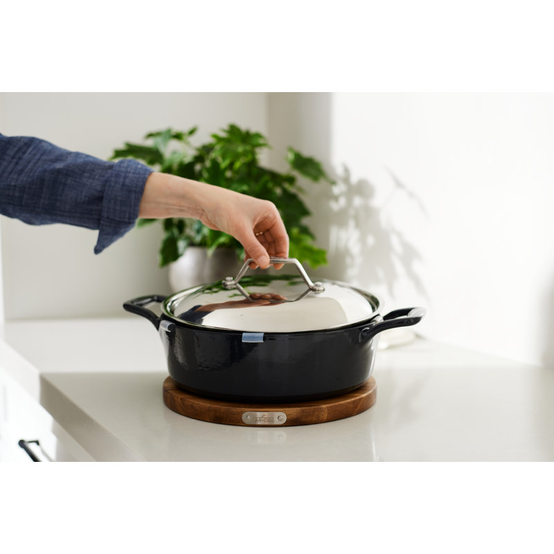 All-Clad Enameled Cast Iron, Dutch Oven With Lid, 6 Quart