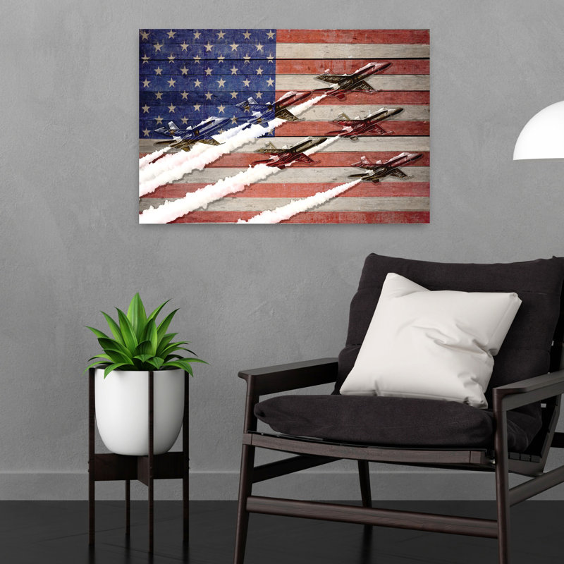 Wings of Freedom I, art contemporain, H 16 po x l 24 po