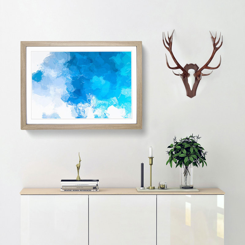 Our Needs - Picture Frame Painting Print, Oak Framed, 36cm H x 48cm W x 2cm D