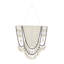 Suspension murale en tissu / bois avec tige-1756323957