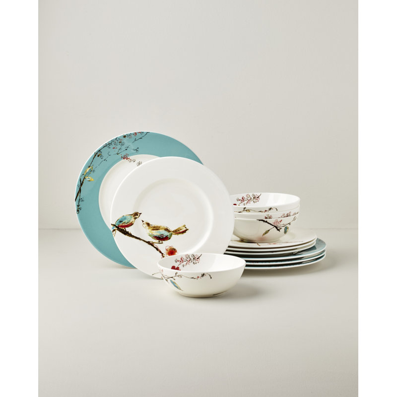 Lenox Chirp 12-Piece Dinnerware Set