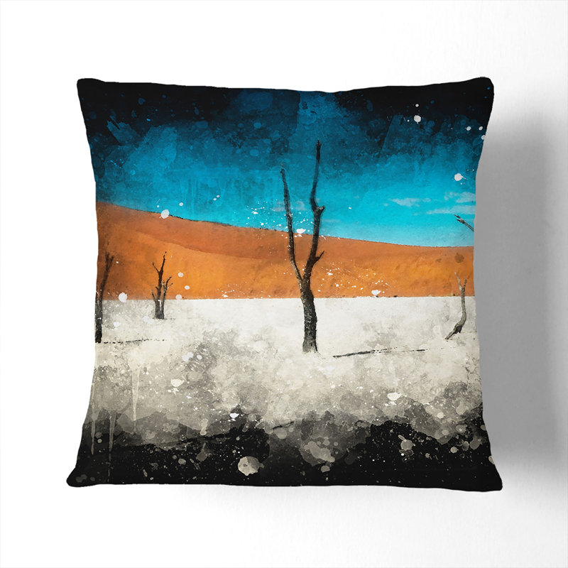 Square Throw Cushion, 40cm H x 40cm W x 15cm D, Stone