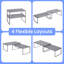 Ensemble de 2 tablettes de rangement empilables-631083742