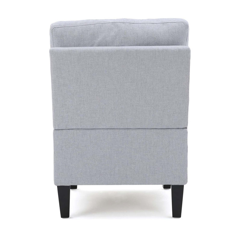 Canapé moderne 5 pièces Mirod Comfy, Gris clair