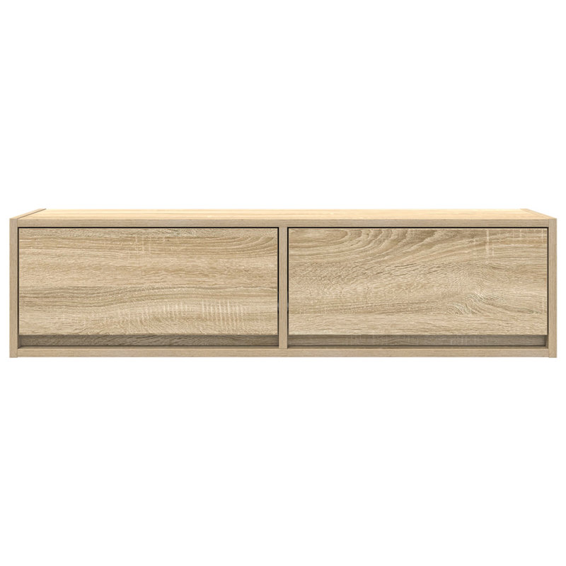 TV Cabinet 31x25.5 Cm Engineered Wood, Brown, 100 cm