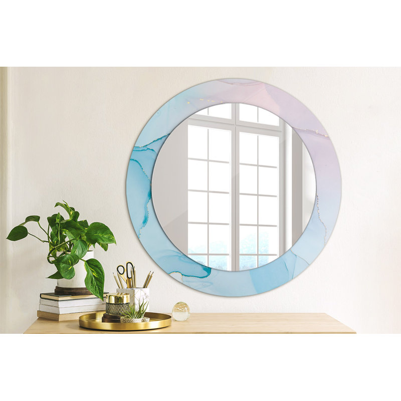 Huldar Glass Flat Wall Mirror