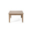 Table basse d'extérieur en bois d'acacia