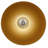 Lindesay 1 - Light Gold Dome Pendant