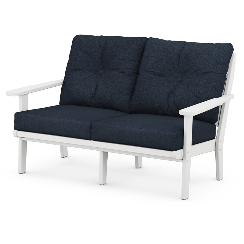 Lakeside Deep Seating Loveseat, Marine Indigo Revolution®