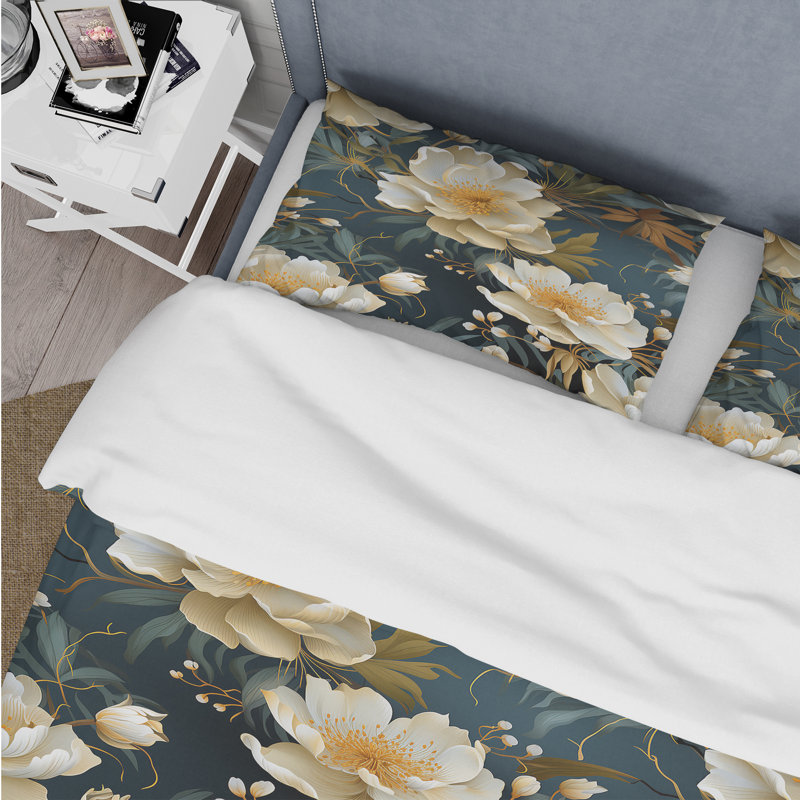 Ensemble de housse de couette Marushka, Housse de couette pour très grand lit et 2 très