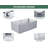 Kymari Galvanized Raised Garden Bed, Multiple Sizes to Choose, Plant Supports Offered-2064205532-2050066518-2064205533