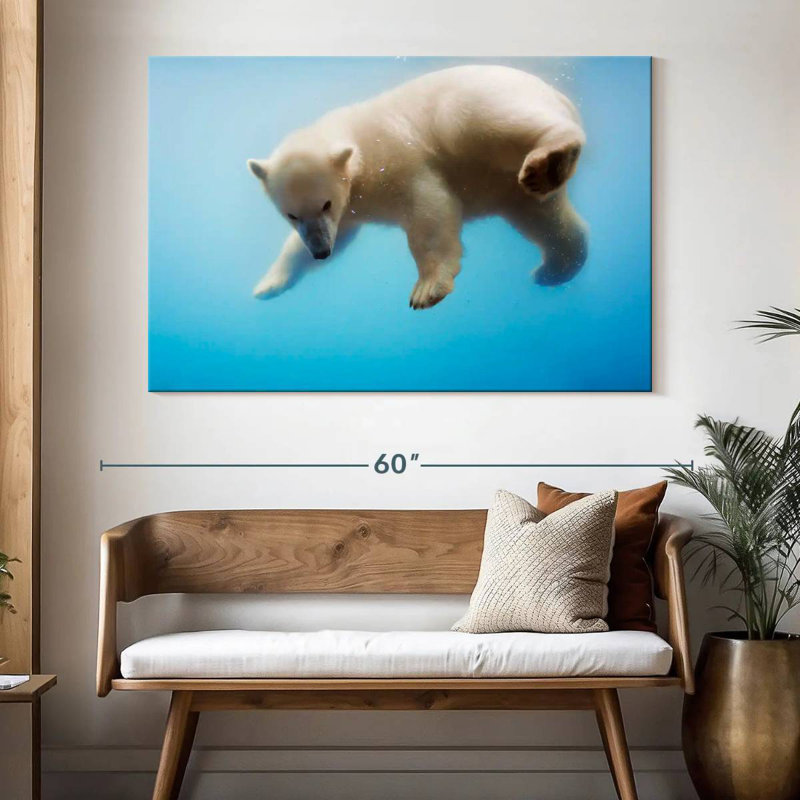 Brampt Swimming Polar Bear