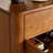 Multi-functional minimalist wooden accent cabinet