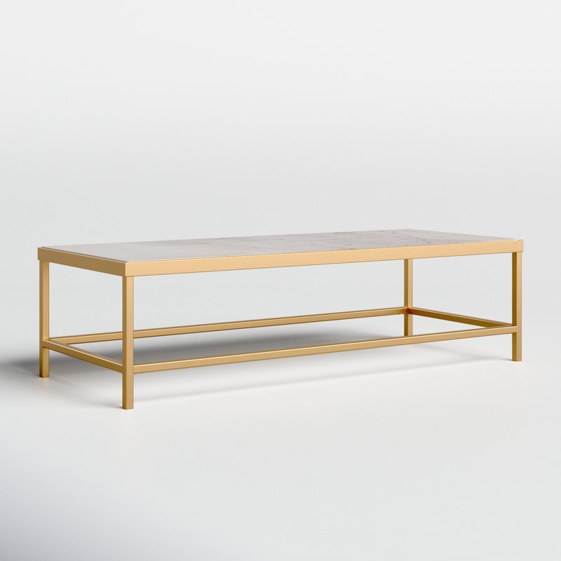 Ryden Marble Top Single Coffee Table