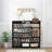 30 Pair Solid Wood Shoe Rack-1429611971