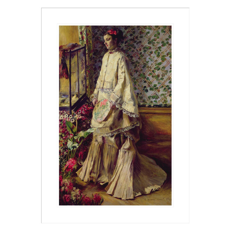 Portrait of Rapha par Pierre-Auguste Renoir, impression giclée sur cadre, H 29,5 po x l 20,91 po
