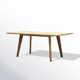 Knightly 70'' Teak Outdoor Dining Table