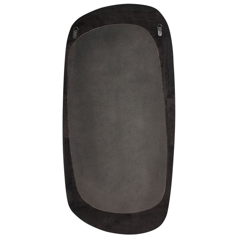 Solid Wood Irregular Floor Mirror